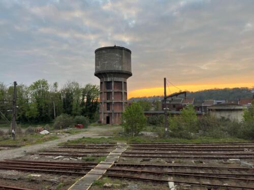 NMBS water tower